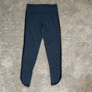 Womens‎ Victoria Sport Heather Grey Leggings with Mesh sides M